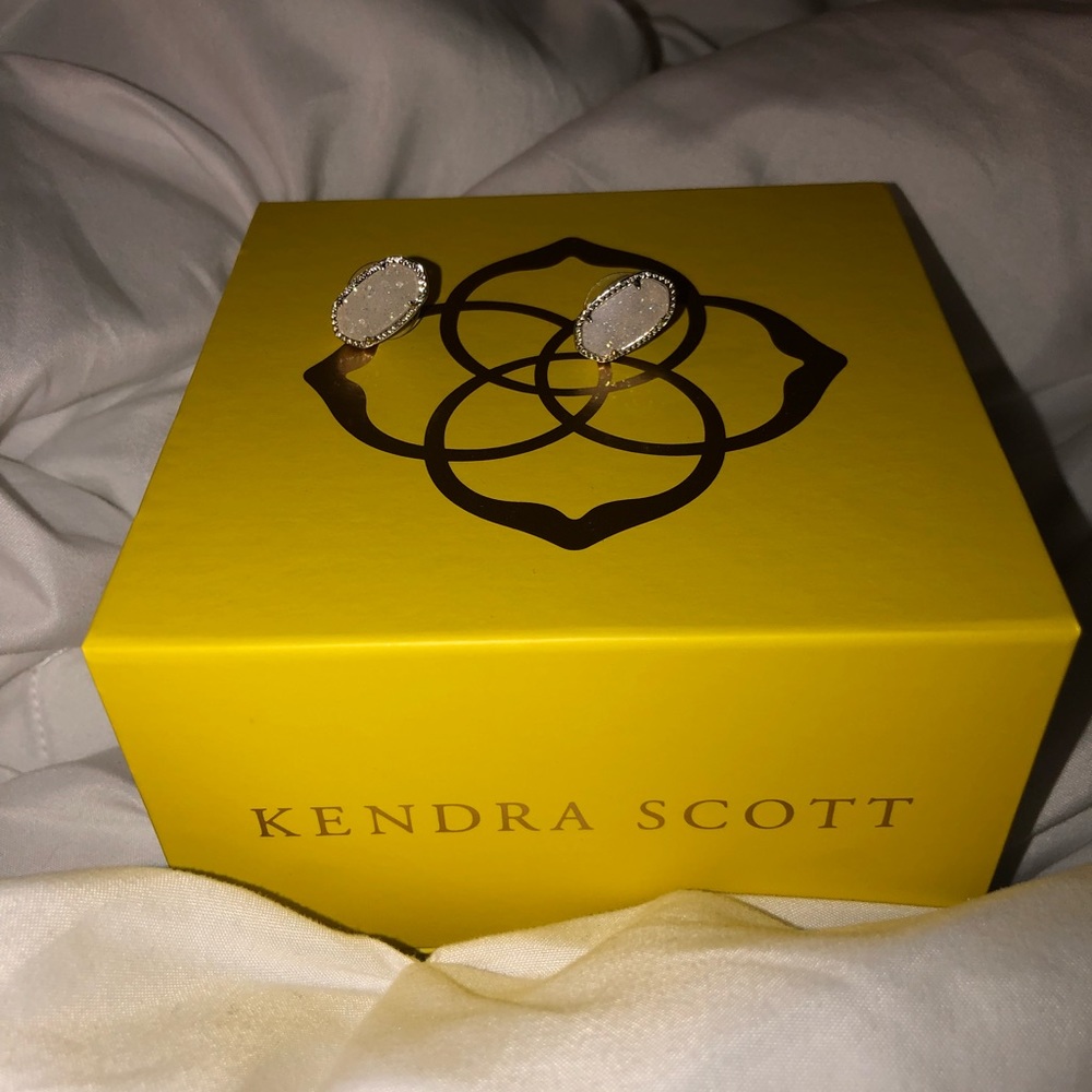 Kendra Scott Silver Earrings